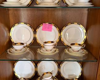 Anysly "Empress Cobalt" China Set, lovely!