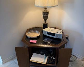 Cool MCM Magnavox Stereo in cabinet, Bose Radio