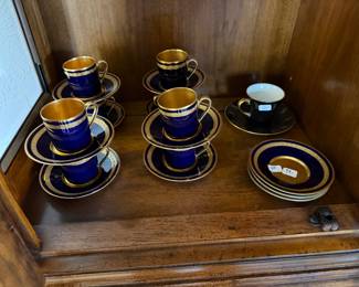 Made in France Demitasse cups and saucers