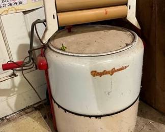 EARLY WRINGER WASHER