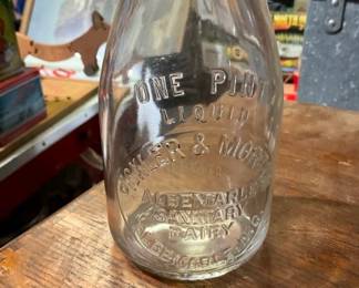 PICKLER ALBEMARBLE NC MILK BOTTLE