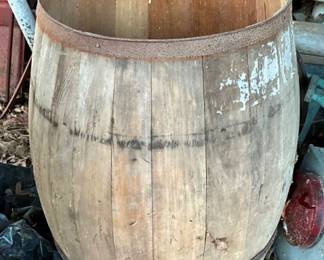 WOODEN BARREL