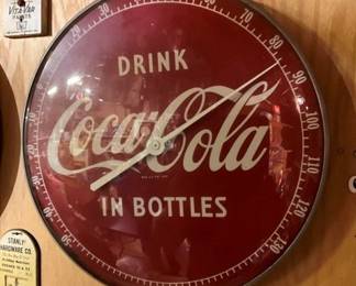 12 INCH COCA COLA THERMOMETER