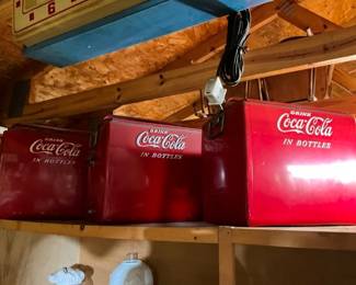 GROUP PICTURE OF COKE COOLERS