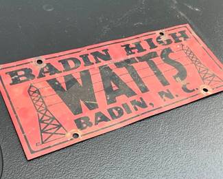 BADIN NC TAG