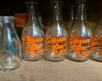 NICE COLLECTION MILK BOTTLES
