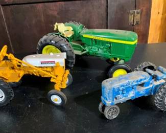 VARIOUS TOY TRACTORS