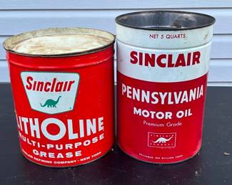 VARIOUS OIL CANS