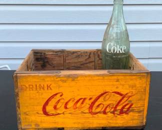 WOODEN COCA COLA CRATE