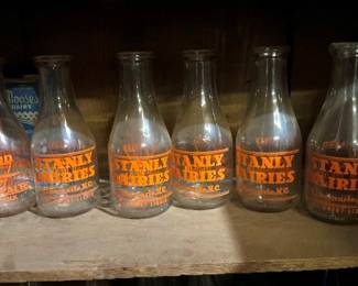 STANLY DAIRY MILK BOTTLES