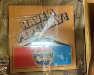 HAVE A PEPSI DAY CLOCK
