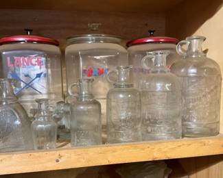 VARIOUS STORE JARS