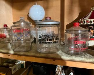 EARLY STORE JARS