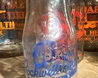 ROCKWELL NC MILK BOTTLE