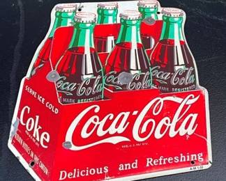 DIECUT COKE SIGN