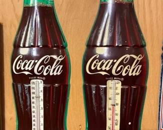 COCA COLA BOTTLE THERMOMETERS
