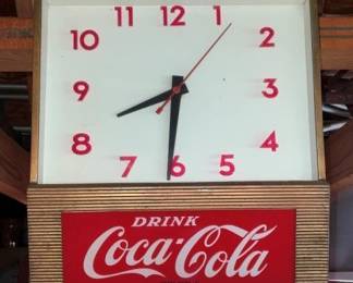 12X11 COCA COLA CLOCK
