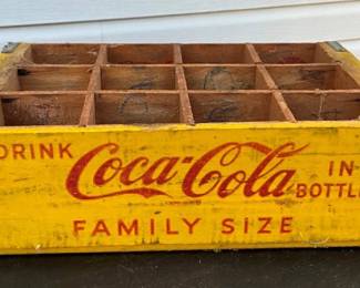 COCA COLA FAMILY SIZE CRATE