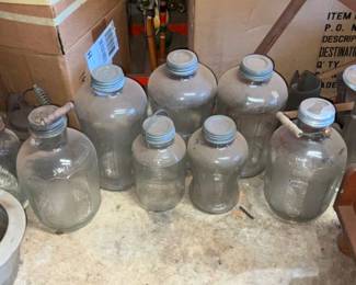 EARLY JARS AND BOTTLES