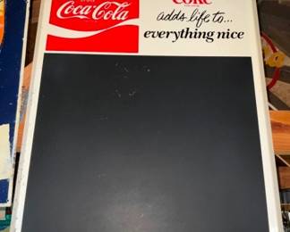 20X28 COCA COLA MENU SIGN