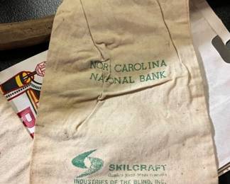GREENSBORO NC BANK BAG