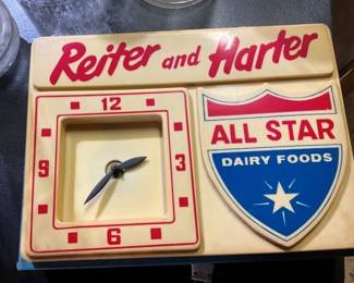 ALL STAR CLOCK 14X11