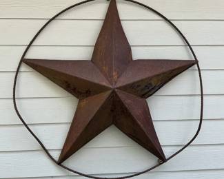 Outdoor Metal Texas Star
