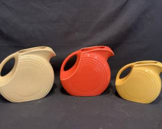 Fiesta Pitchers  Red  Yellow 