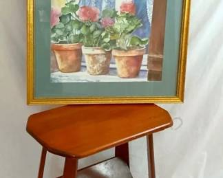 Janice Beck Print  Octagonal Table