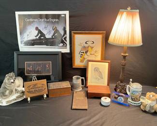 Vintage Dad Den Decor