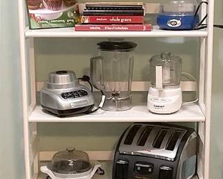 Kitchen Appliances And Shelf 