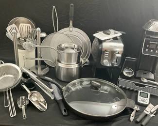 Steel  Black Kitchenware