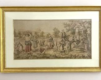 Framed Wall Tapestry 