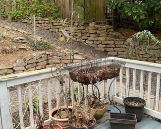 Raised Metal Planter  Pots