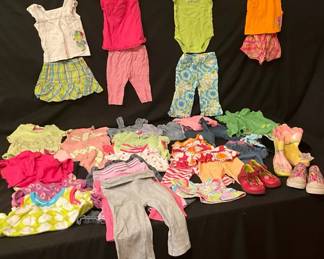 Girls Clothing Sizes 3 Months To 18 Months