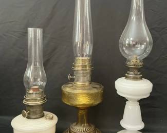 Vintage Aladdin Oil Lanterns 