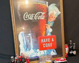 Coca Cola Print, Bottles, And Decor
