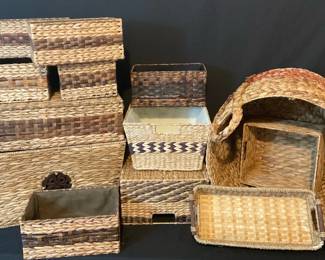 Wicker Basket Galore