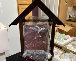 W7 - $450. Lenox (2 Available! 1 Mary has a chipped hand) Renaissance Nativity with Creche.