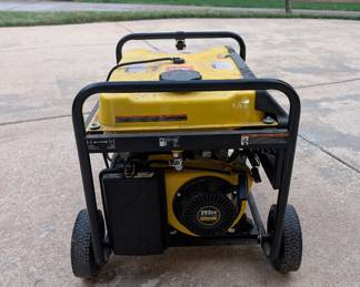 R44 - $400. Champion Generator. Model 100495. 6250 Starting Watt. 5000 Running Watt. Garage stored - never used!