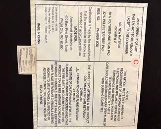 R19 - $65. Futon / Sofa Bed by Ameriwood Industries. Measures 68" wide x 43" deep x 13" tall. 28" tall as a sofa. Folds 1/4 size if needed!