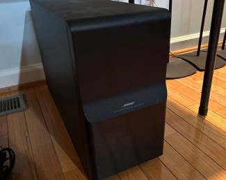 R39 - $150. Bose Acoustimass 10 Series ii. Subwoofer & 5 Cube Speakers.