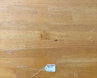 40" round x 29.5" tall. R34 - $35. Round Dining Table - no chairs. 40" round x 29.5" tall.