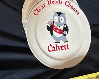 Set of four dinner plates. Ready for Easter.