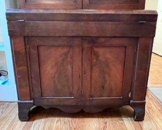 C7 - $325. Antique Secretary Bookcase - moves in 1 Piece! Measures 38” wide x 21.5” deep x 79.5 tall. 