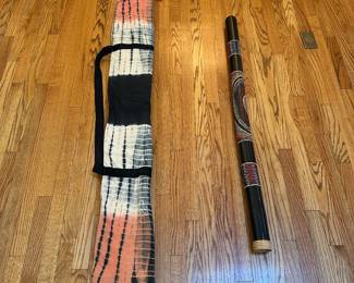 C115 - $40. Didgeridoo with fabric case from Sunreed Instruments