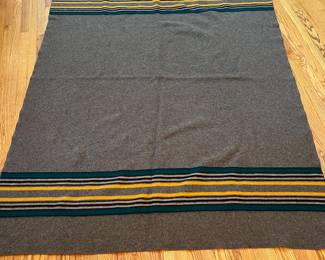 C31 - $145. Pendleton Wool Blanket. Measures 65" x 82" (Oversized throw / Twin Plus)