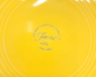 C102 - $100. Vintage Fiestaware USA HLC. 12 pcs. 4 dinner plates, 4 salad plates, 4 cereal bowls. Excellent condition!