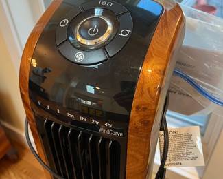 C26 - $40. Lasko Wind Curve Fan. 42" with Ionizer. Model 2654. 