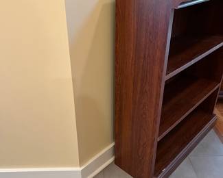 C48 - $35.  Single Bookcase. Measures 36" x 14" x 44.25" tall. Shelves are adjustable. 